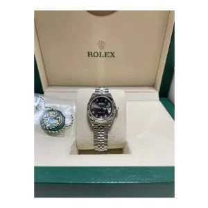 로렉스 279174 데이저스트 28미리 다크로듐 텐포다이아