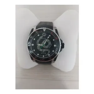 새상품 구찌 킹스네이크 다이브 러버밴드 쿼츠 시계 Ya136323