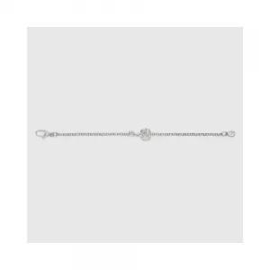 구찌 925스털링 실버 GG 마몽 키 참 팔찌