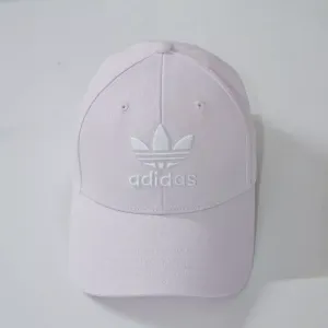 아디다스 딸기우유 트레포일 볼캡 모자 핑크 FM1325 스포티 빈티지